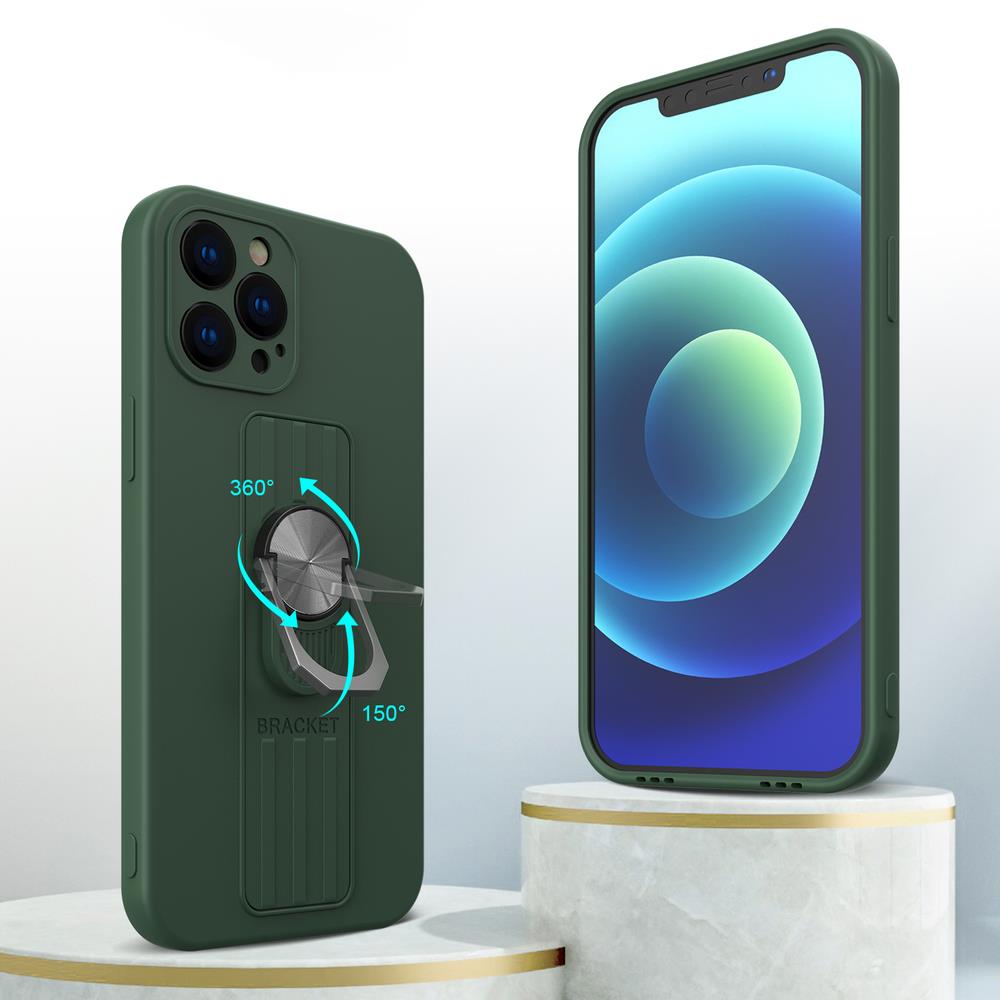 Puzdro Ring Case pre Apple iPhone 7/iPhone 8/iPhone SE 2020/iPhone SE 2022 - Ružová