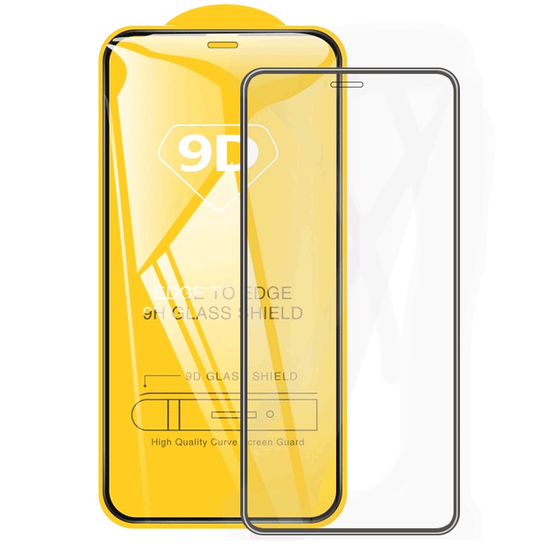 9D ochranné sklo Fénix pre Xiaomi Redmi 10 - Čierna