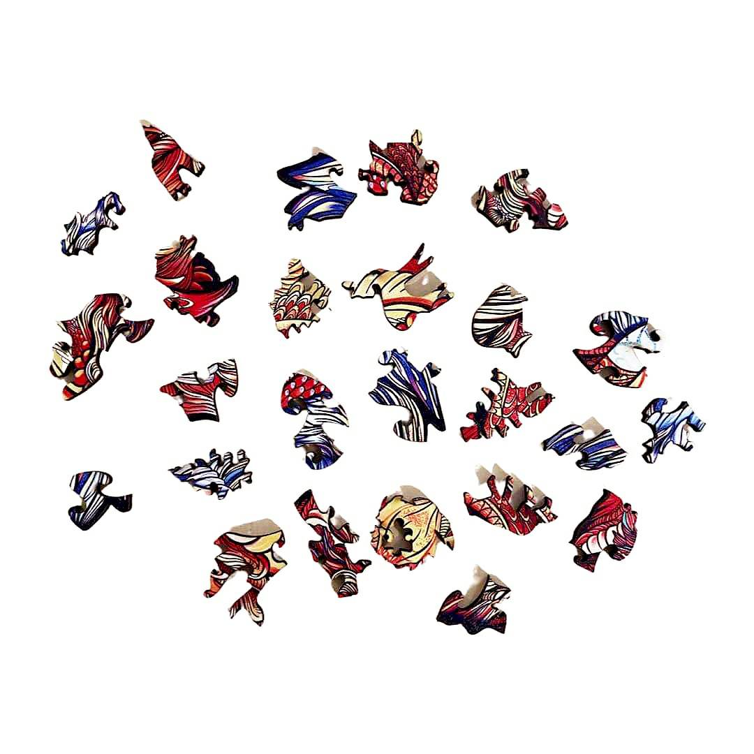 Drevené puzzle - Guppy/M