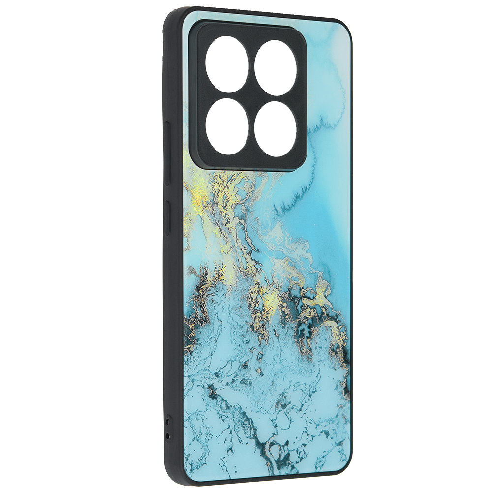 Techsuit puzdro - Glaze Series - Xiaomi 14T Pro - Multifarebná 1