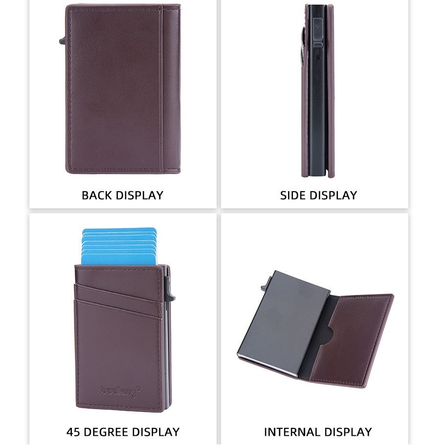  WALLET Baellerry Lukas - Hnedá