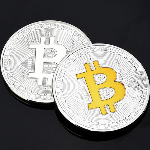 Minca Bitcoin - Zlatá/Modrá