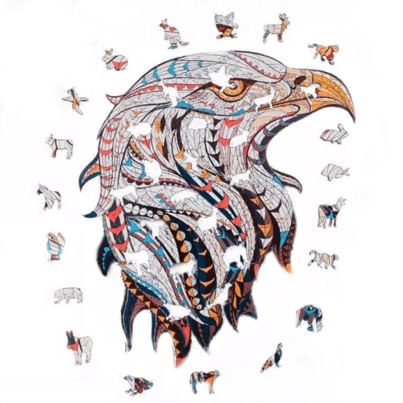 Drevené puzzle - Adler/M