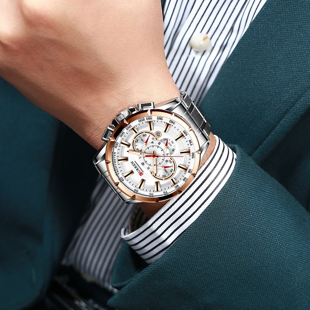 Hodinky CURREN ZE-14353 - Strieborná/Čierna