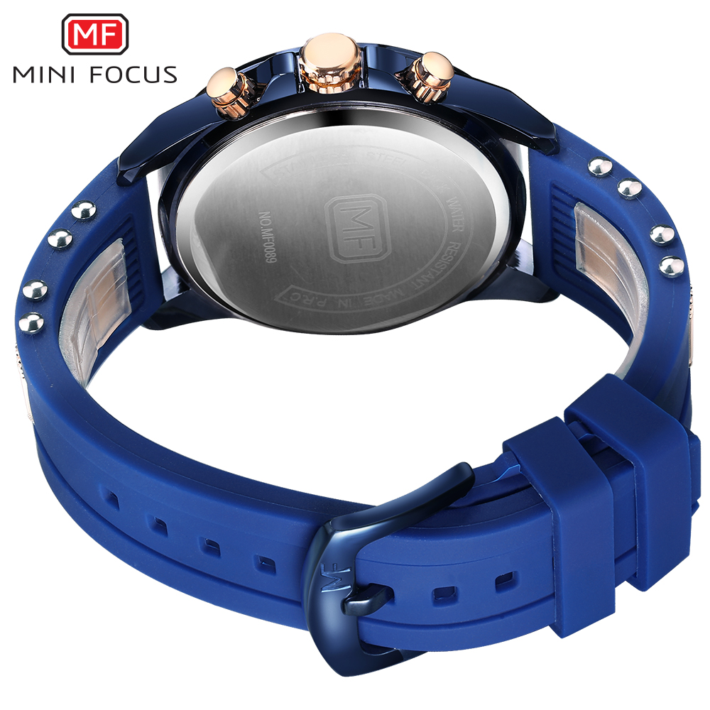 Hodinky Mini Focus LU-23868 - Modrá