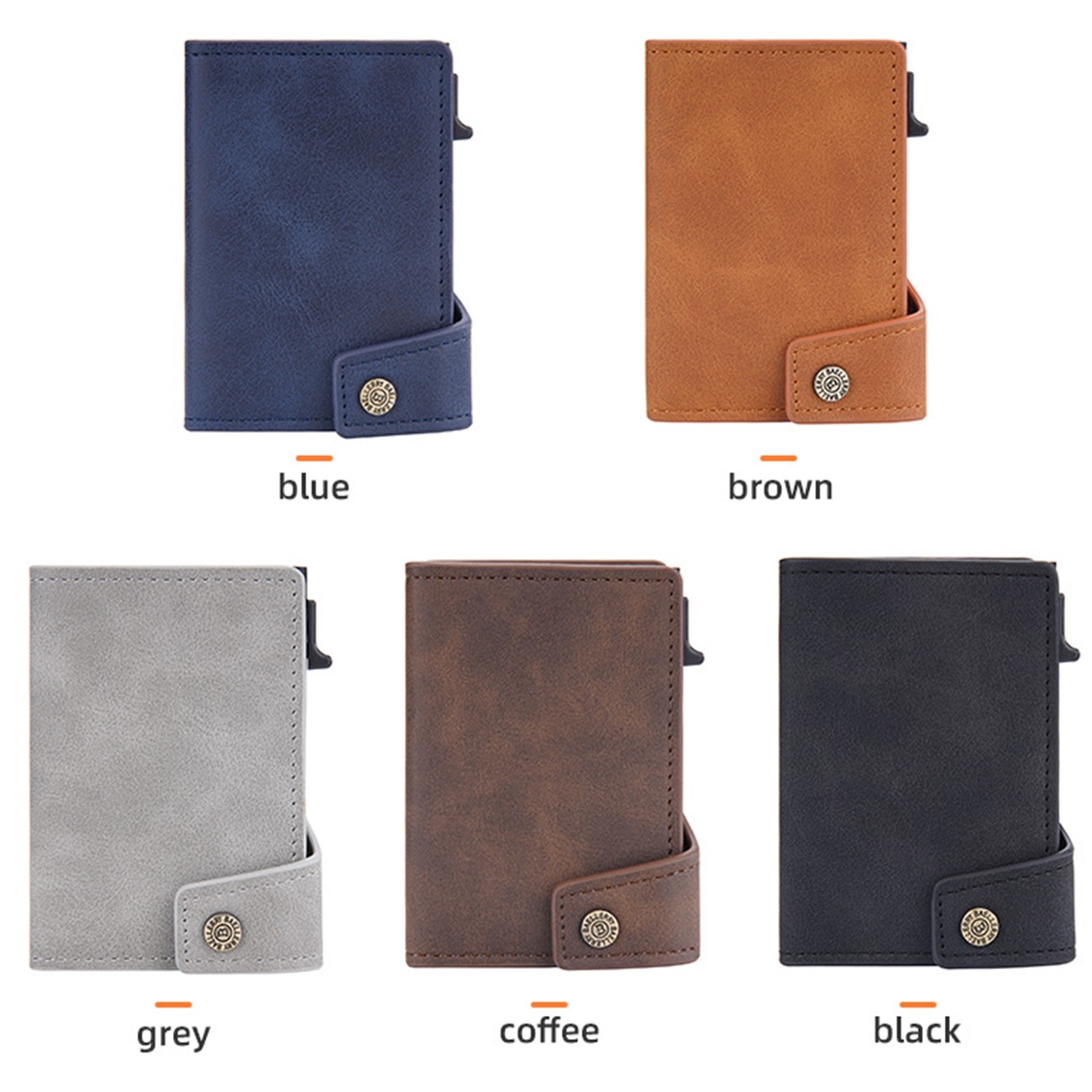 WALLET NO-36220 - Čierna