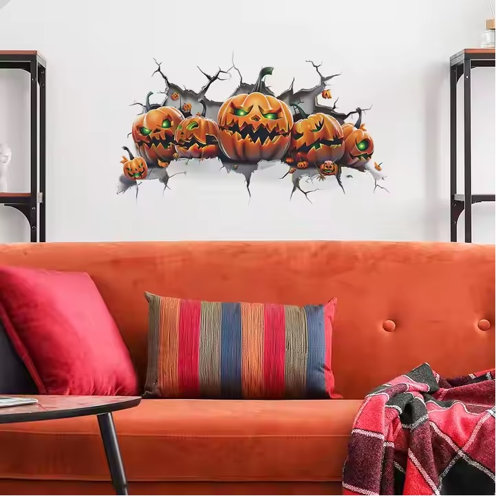 Samolepka na stenu/Tapeta Pumpkins/Typ2
