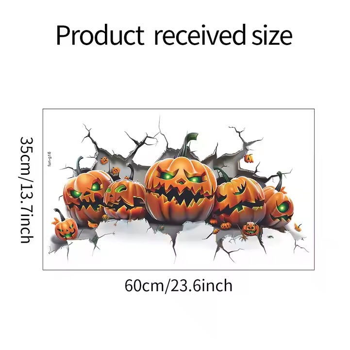 Samolepka na stenu/Tapeta Pumpkins/Typ2