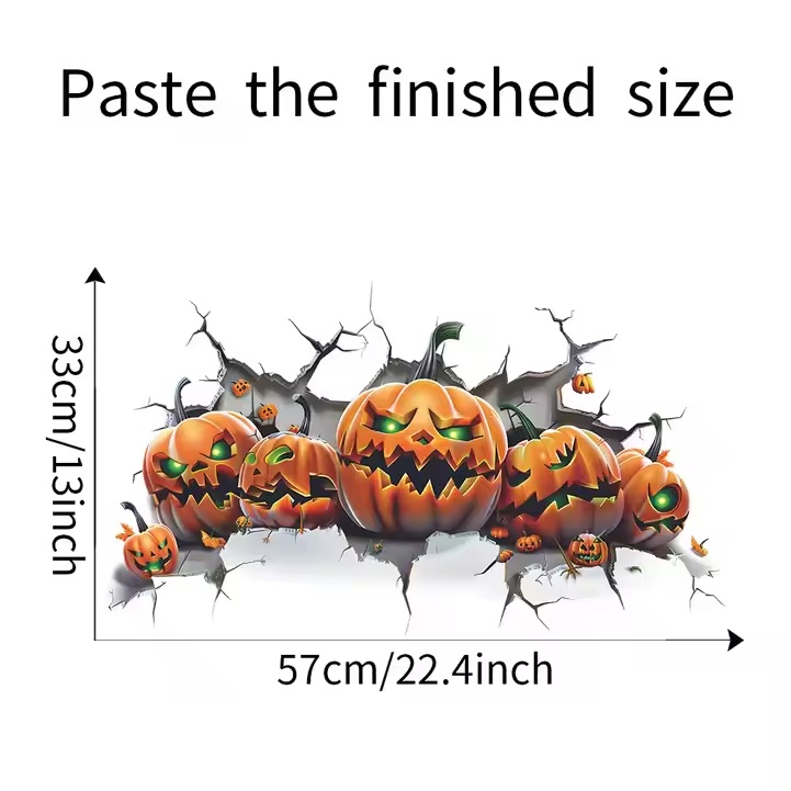 Samolepka na stenu/Tapeta Pumpkins/Typ2