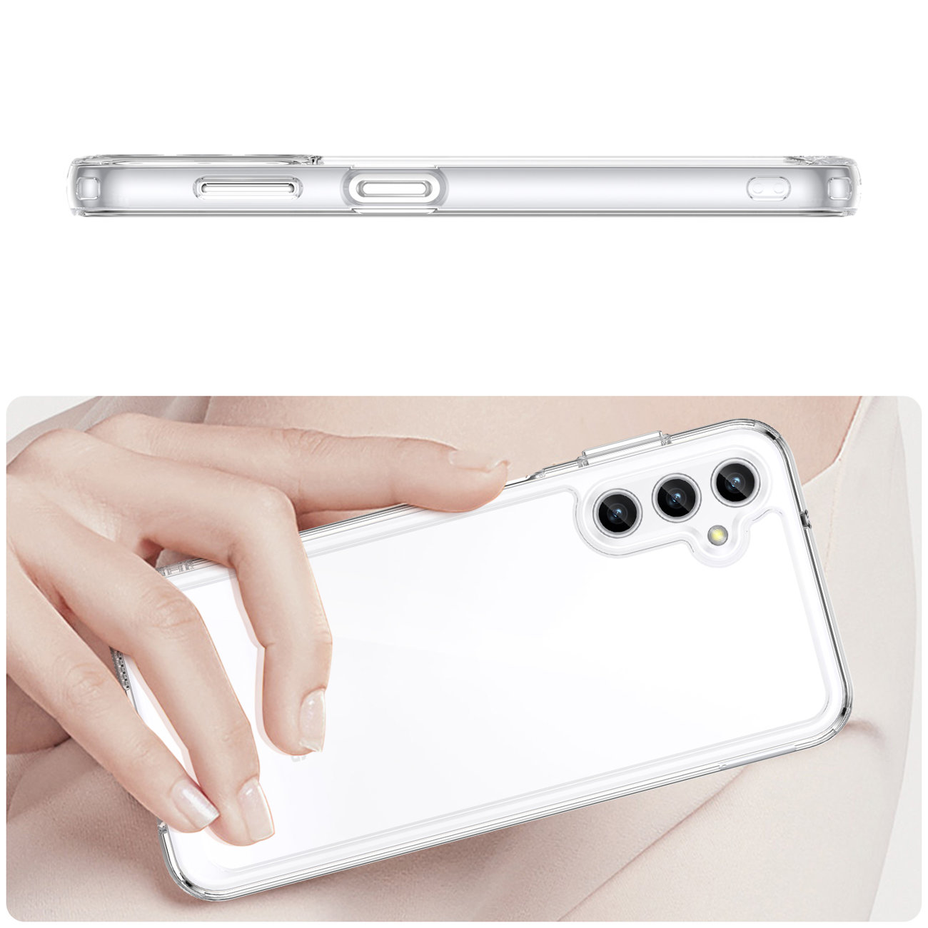 Outer Space puzdro pre Xiaomi 15 - Transparentná