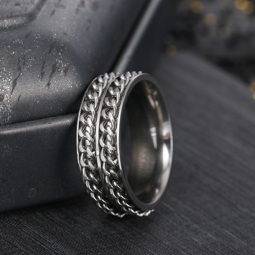Prsteň WA-17040 - Strieborná/57mm