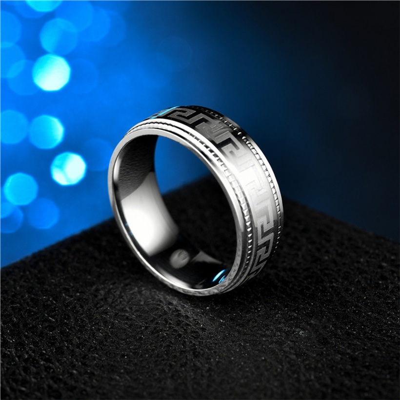 Prsteň WE-17434 - Strieborná/52mm