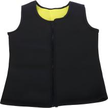 Pánske Neoprénové Fitness Tričko FT-40408 - Čierna/Žltá/M